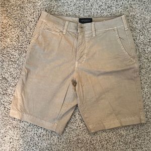 American Eagle Next Level Flex Classic Fit mens khaki shorts. Size 30.